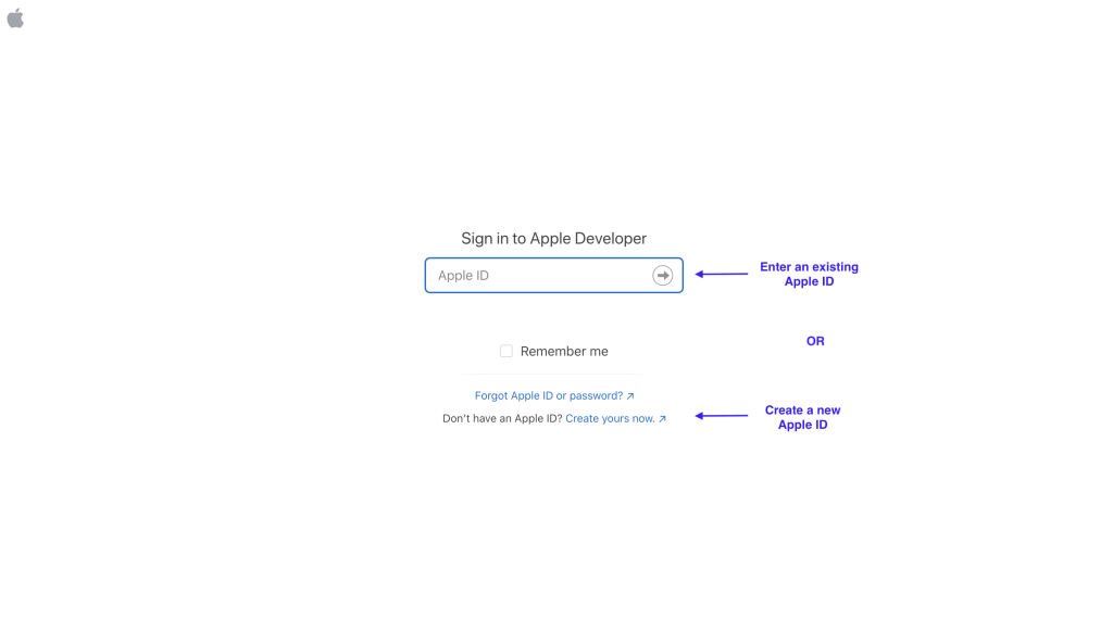 Create Apple ID