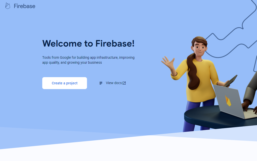 Creating a Firebase project